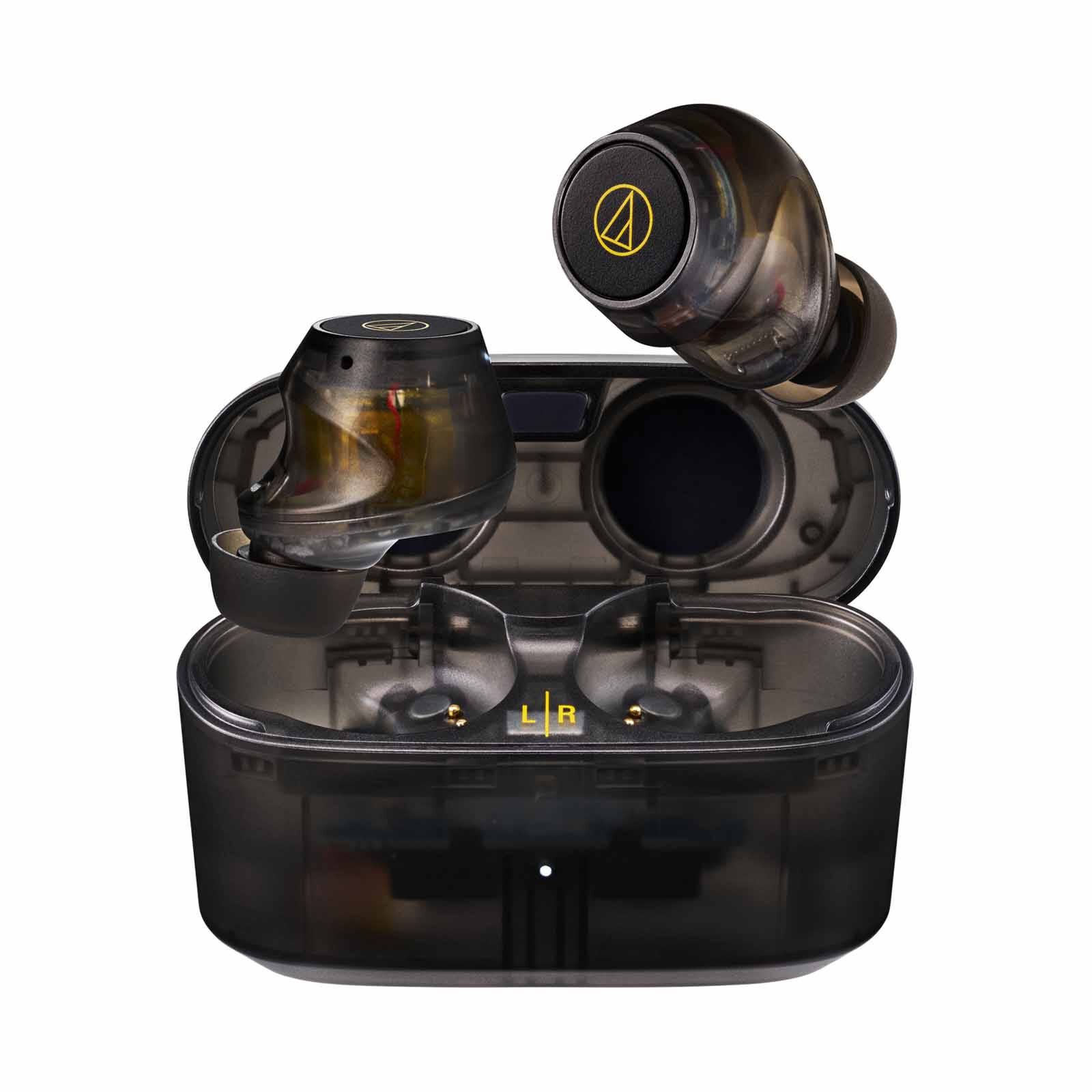 AUDIO TECH Wireless Headphones (transparent Black) ATH-CKS30TW+ TBK-image 4