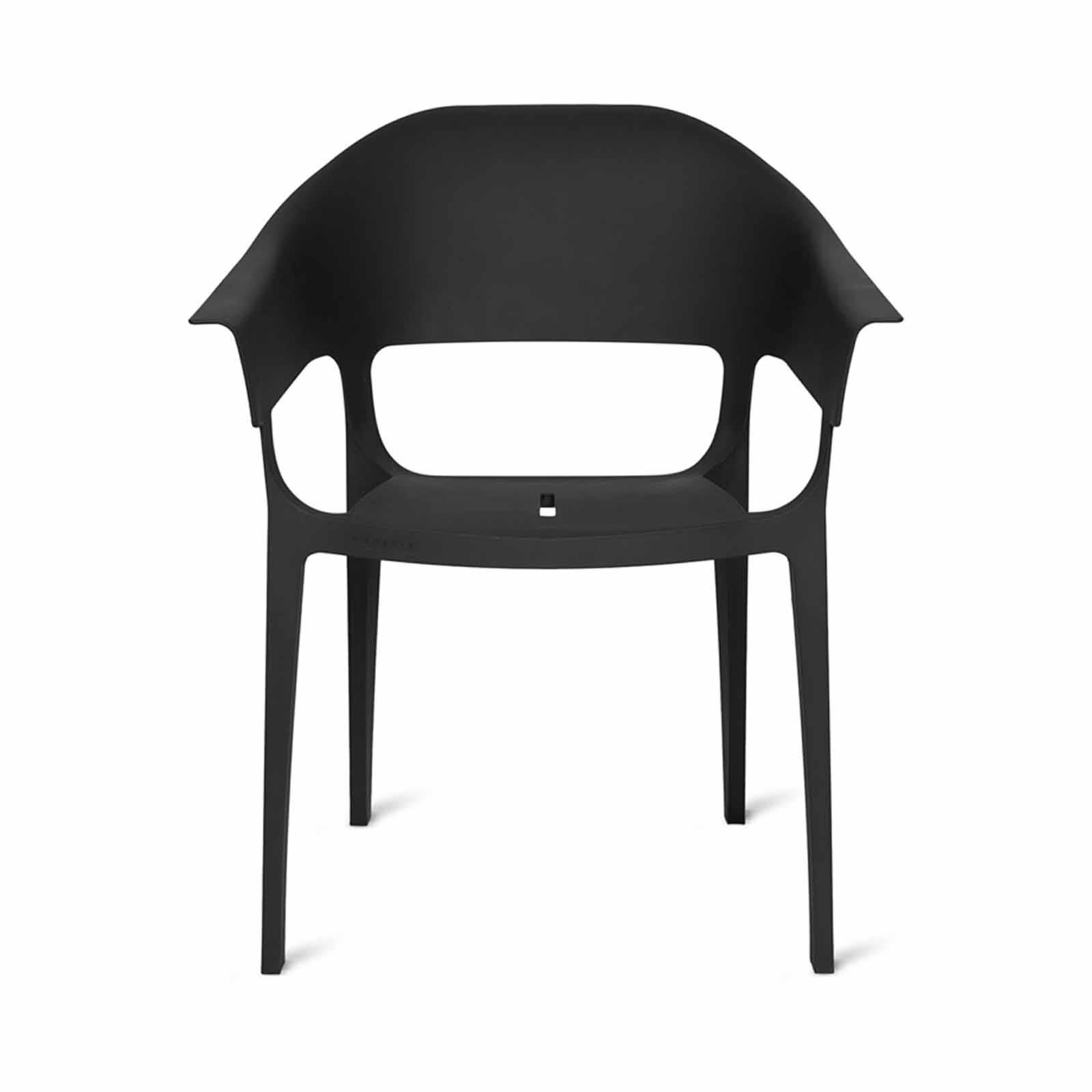 PHOENIX Kyo Chair Moon Black66 X 63.5 X 80 Cm KYO
