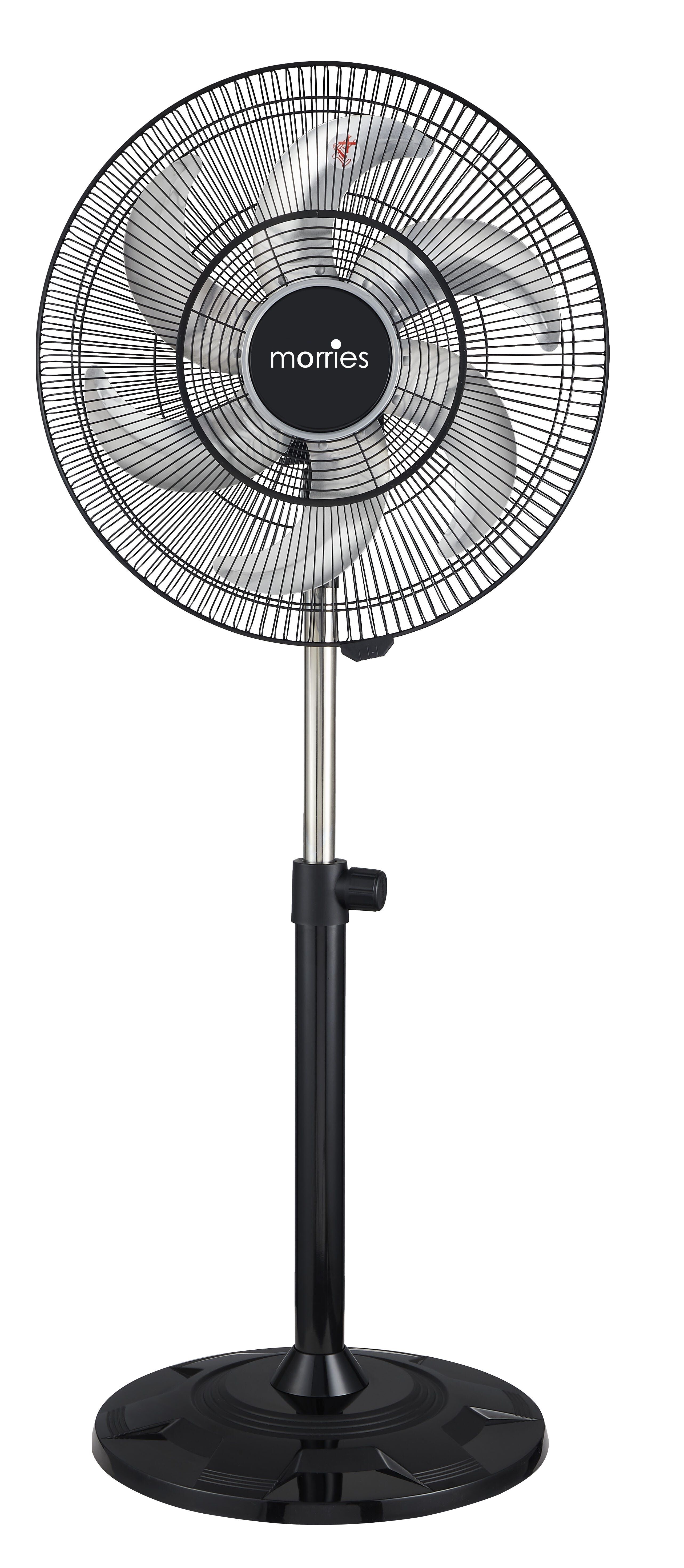 MORRIES 18 In Stand Fan -black MS-SF135W
