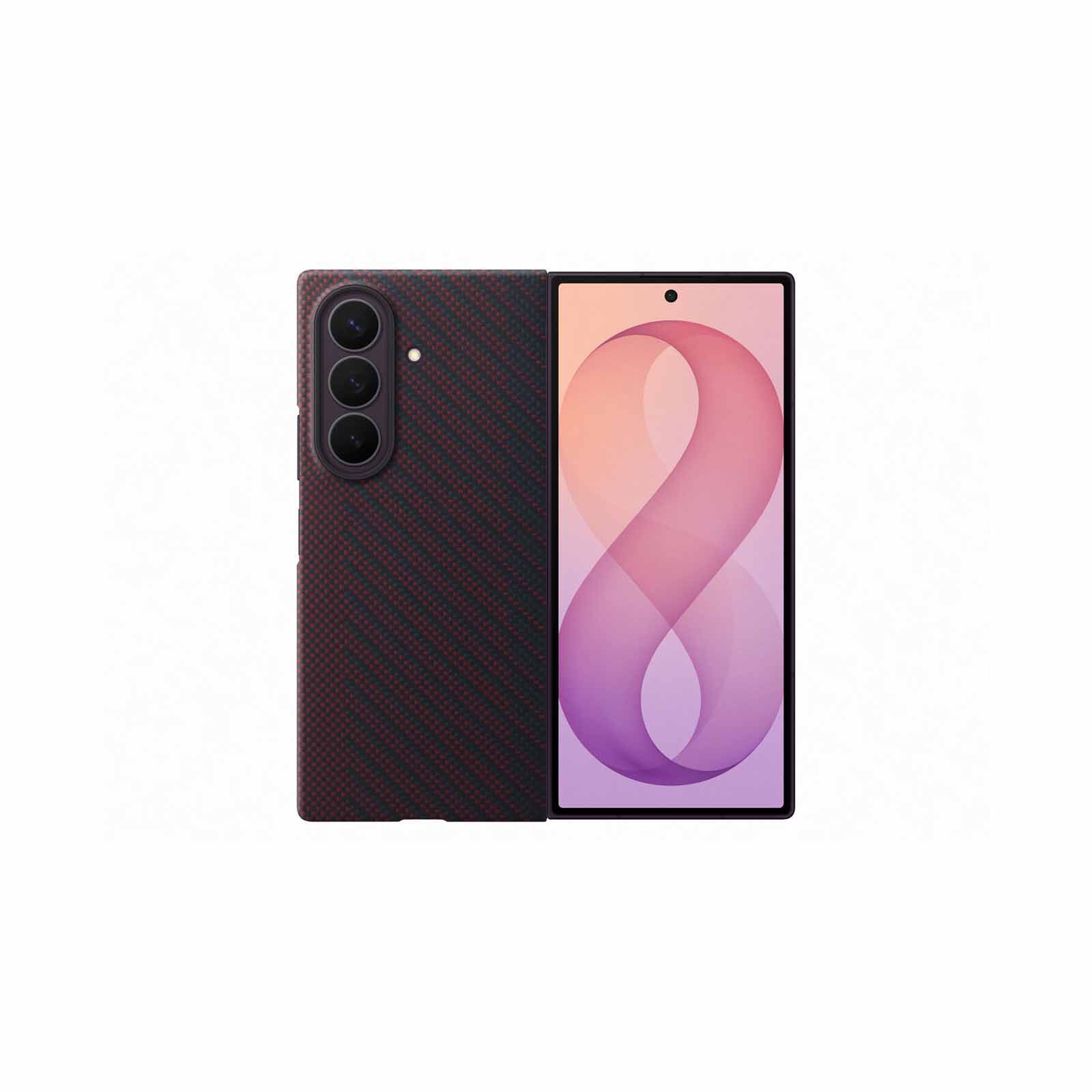 SAMSUNG Galaxy Z Fold8 Ultra Carbon Magnet Case Violet EF-KF976SREGWW-image 1