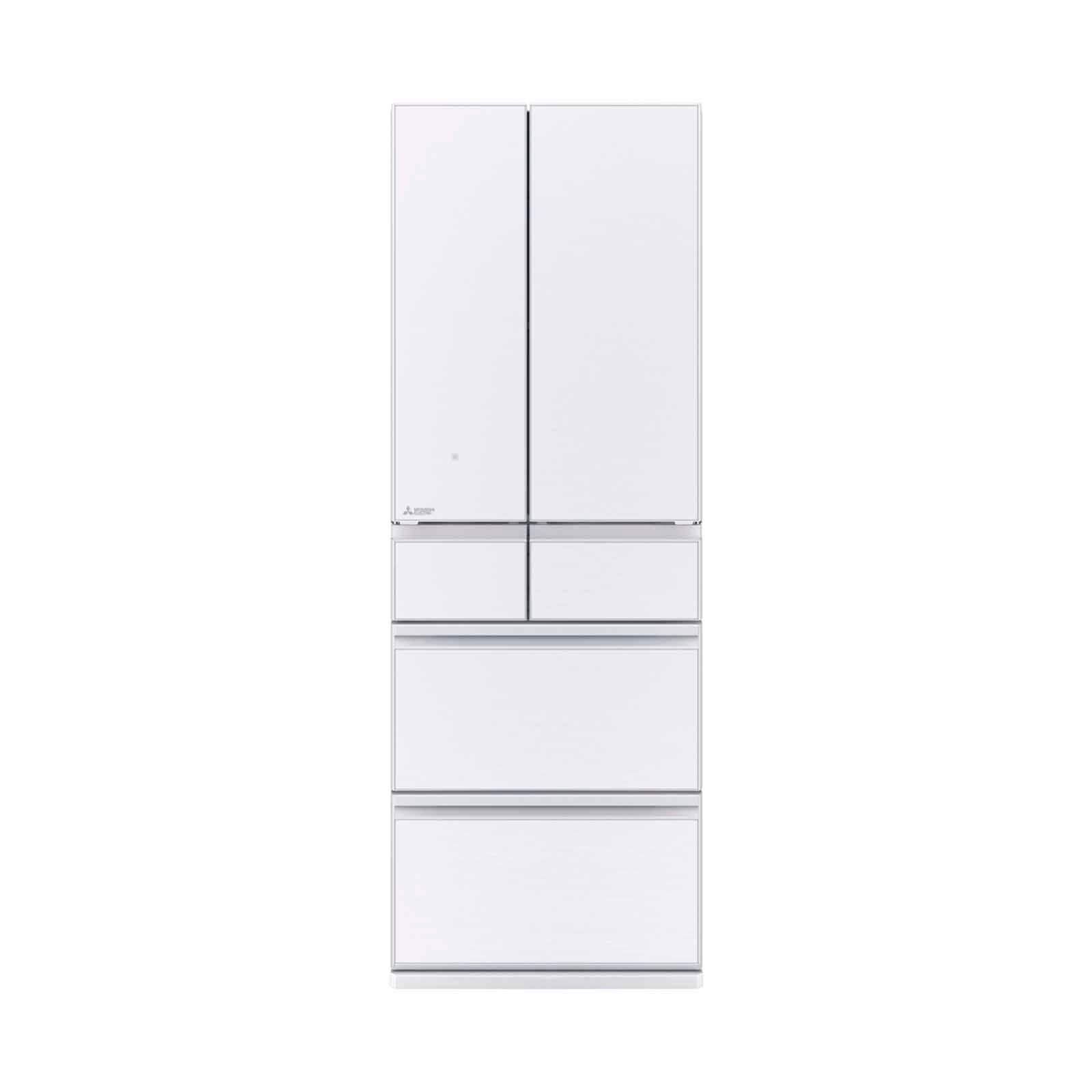 MITSUBISHI Multi Door Fridge (547l) - Glass White MR-WZ55K-W-P-image 1