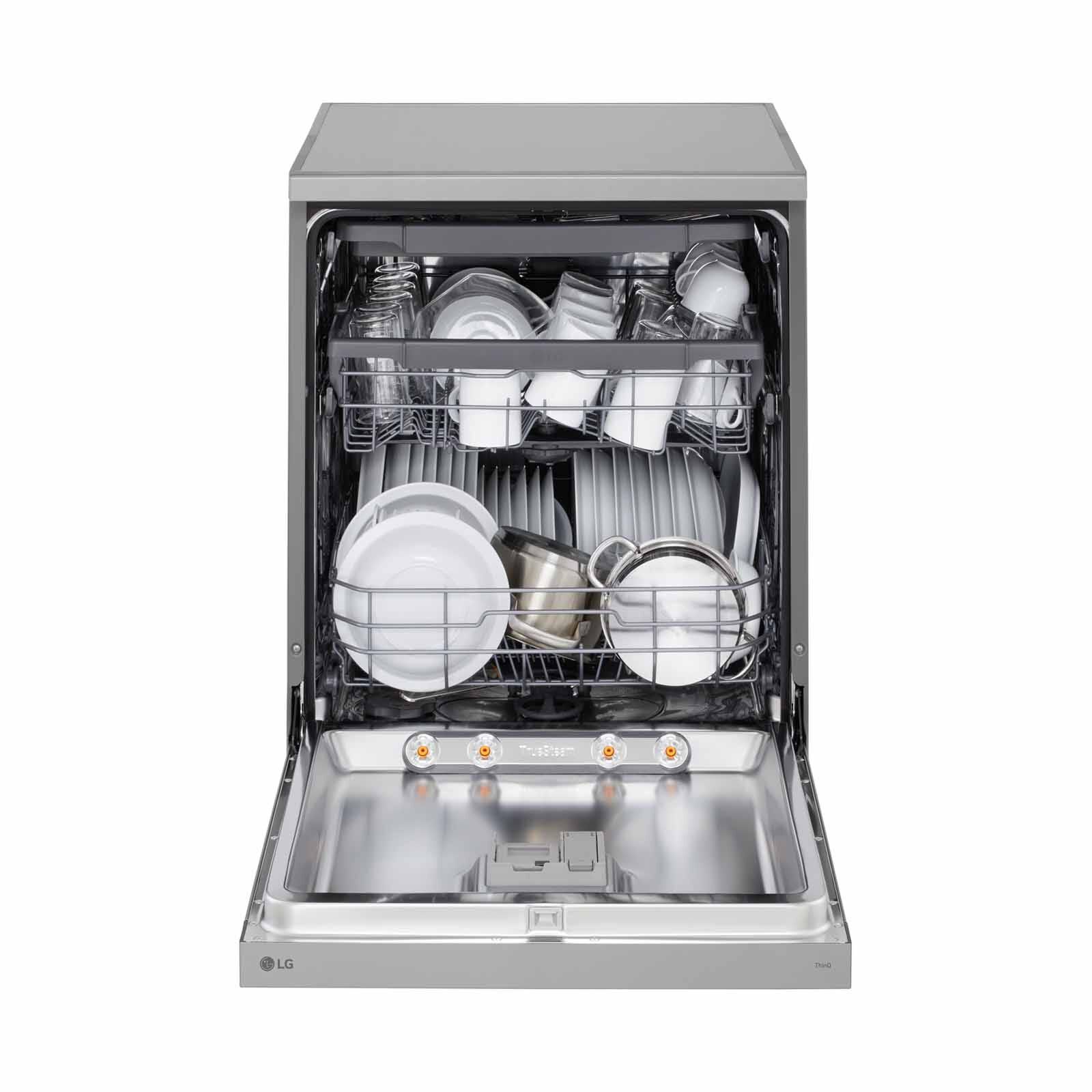 LG Quadwash Dishwasher (14 Place Setting)-prime Silver DFC533FV-image 3