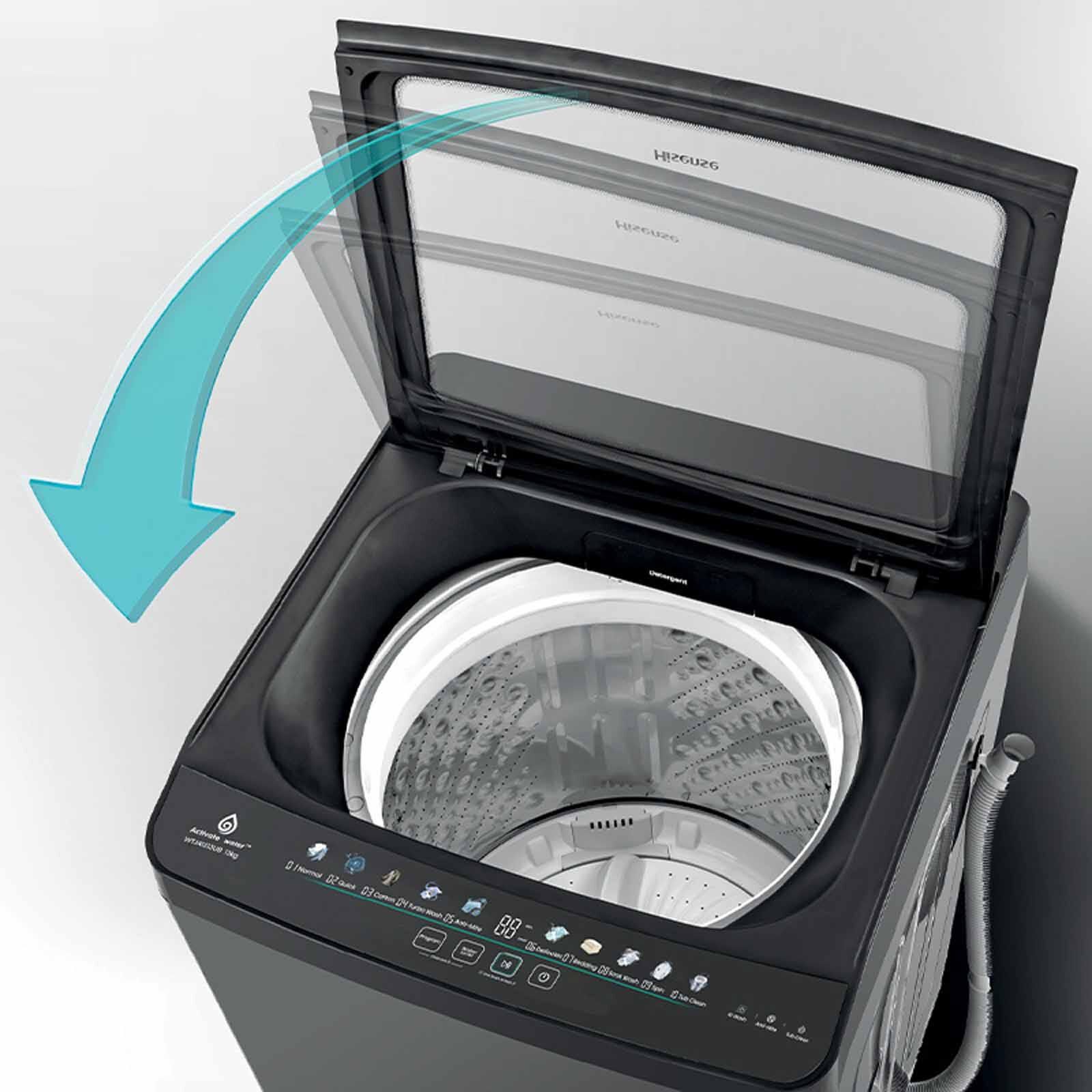 HISENSE Top Load Washer (13kg) WTJH1313UB-image 3