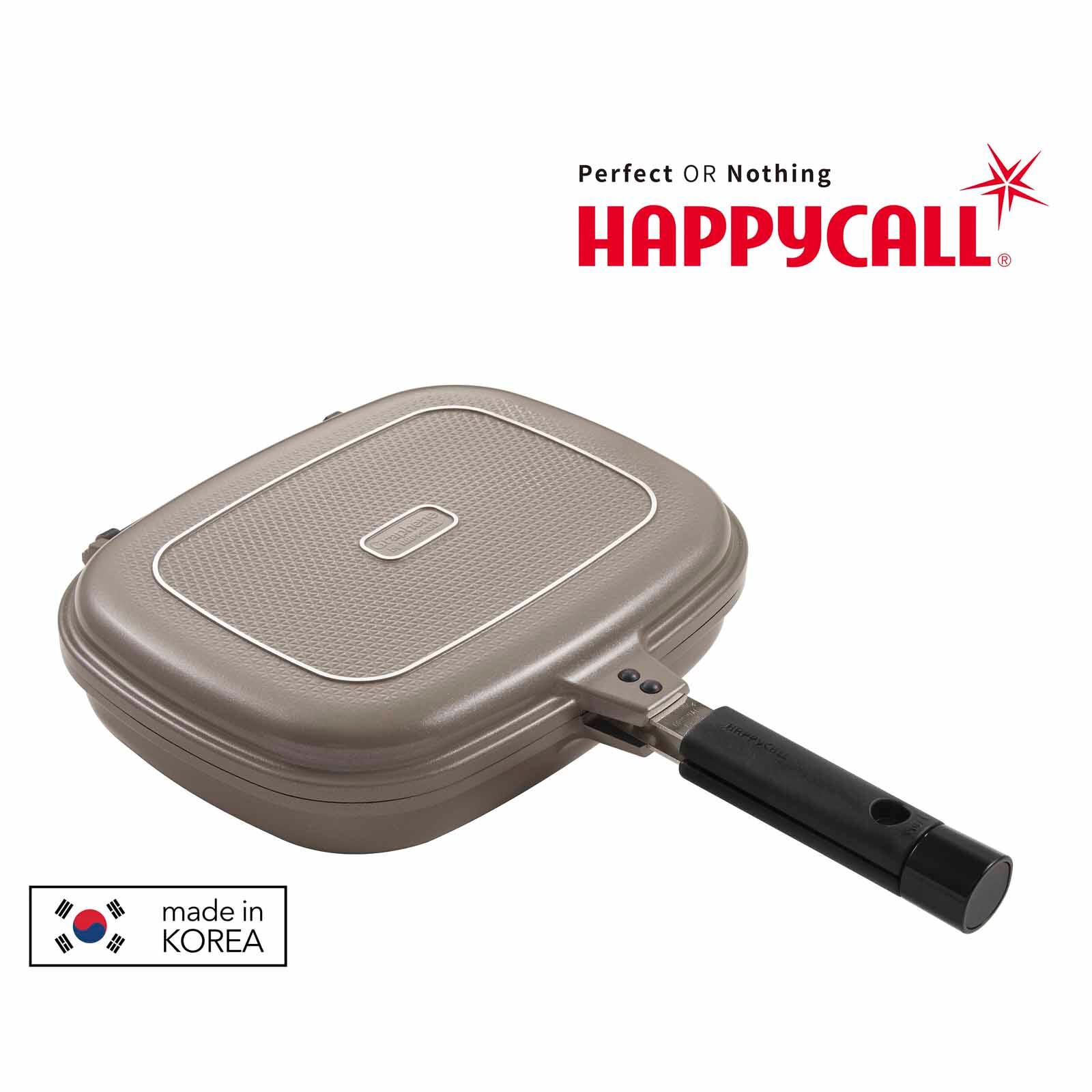 HAPPYCALL Impact Graphene Double Pan - Jumbo Mud Beige 3002-0138-image null