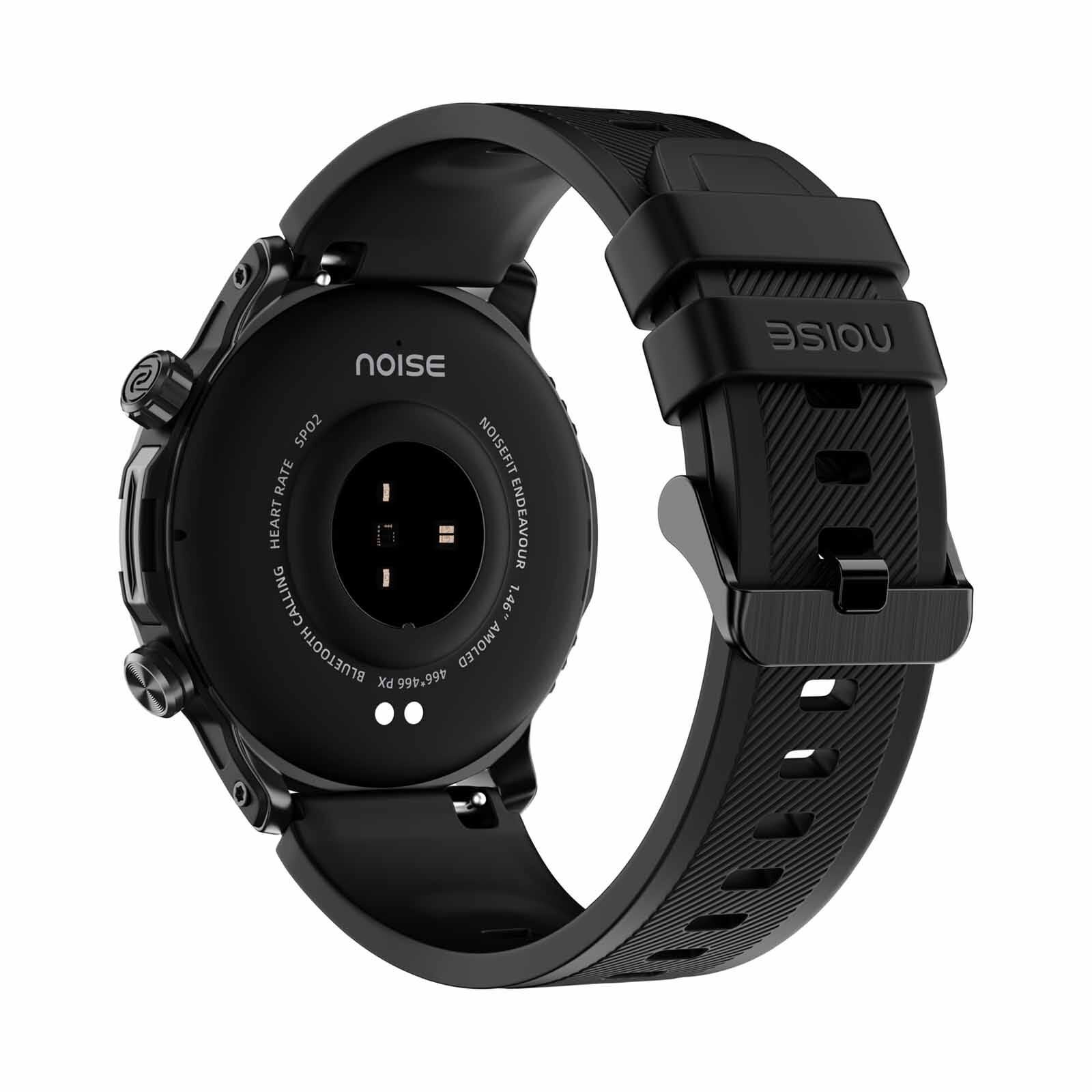 NOISE Noisefit Endeavour Smartwatch - Jet Black WRB-SW-ENDEAVOUR-STD-BLK_BLK-image 2