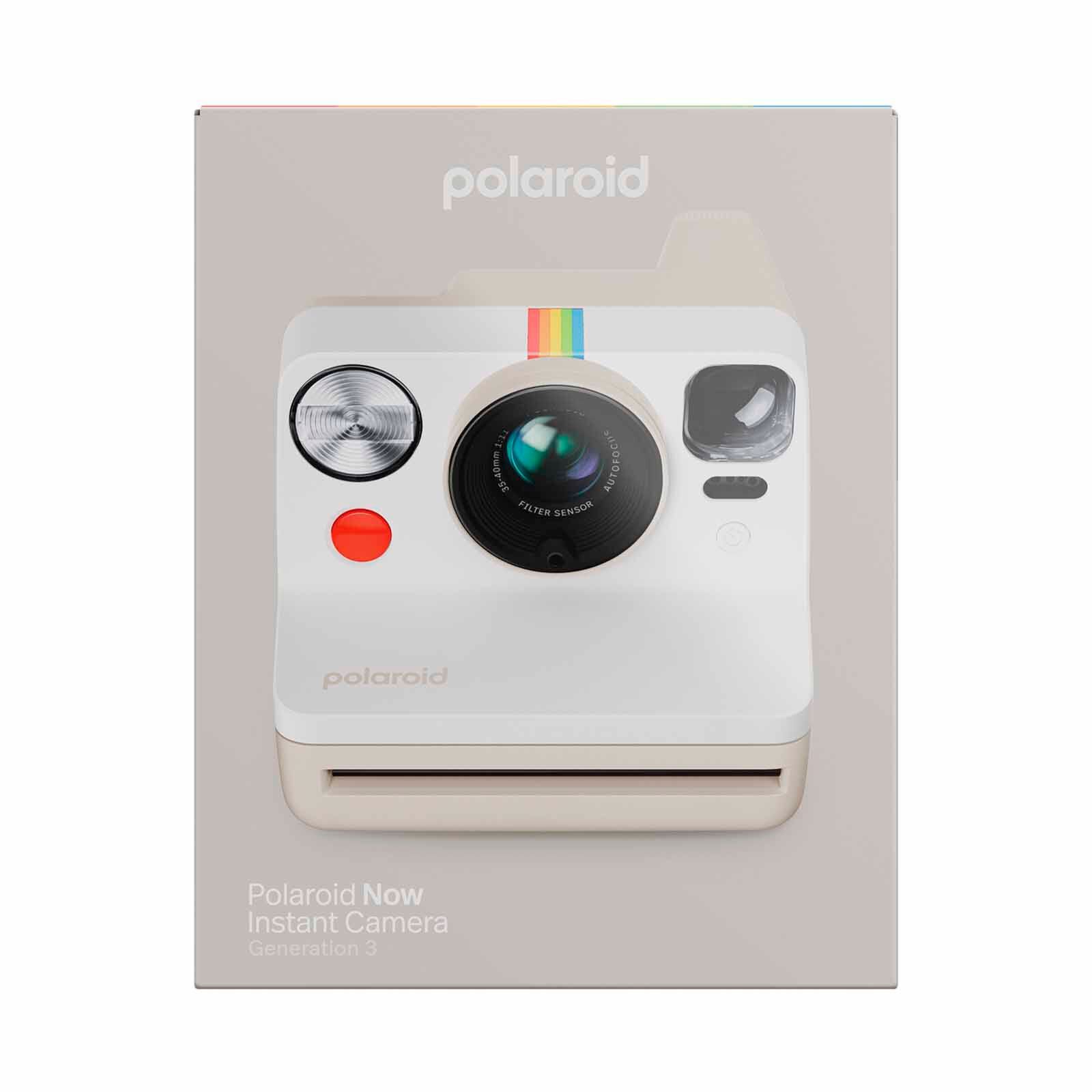 POLAROID Now Instant Camera Generation 3 - Pebble White 009155-image 6