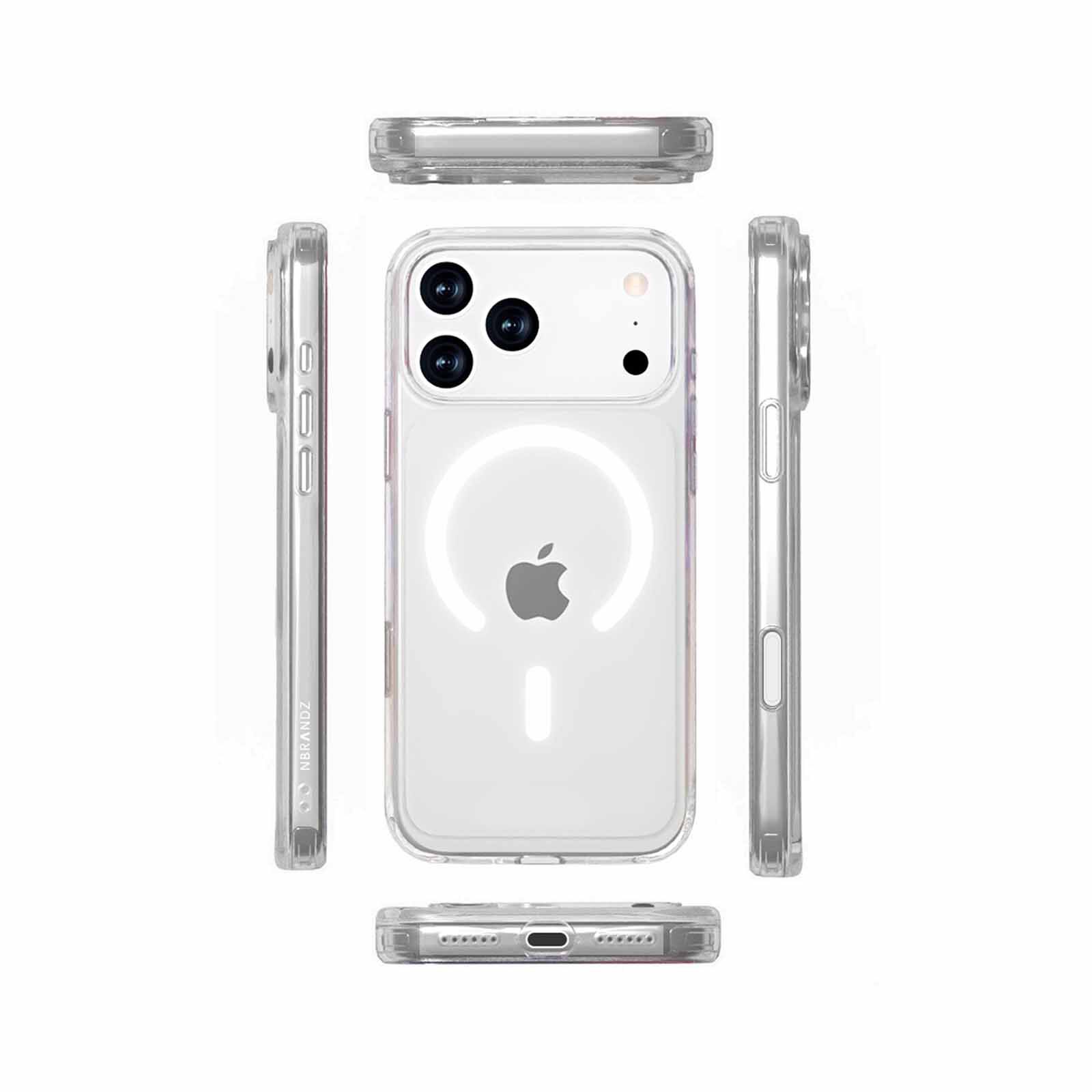 N.BRANDZ Magclair Magnetic Protective Case W Camerabutton Ip18p/17p N-MAGCLAIR2-IP18P-image 1