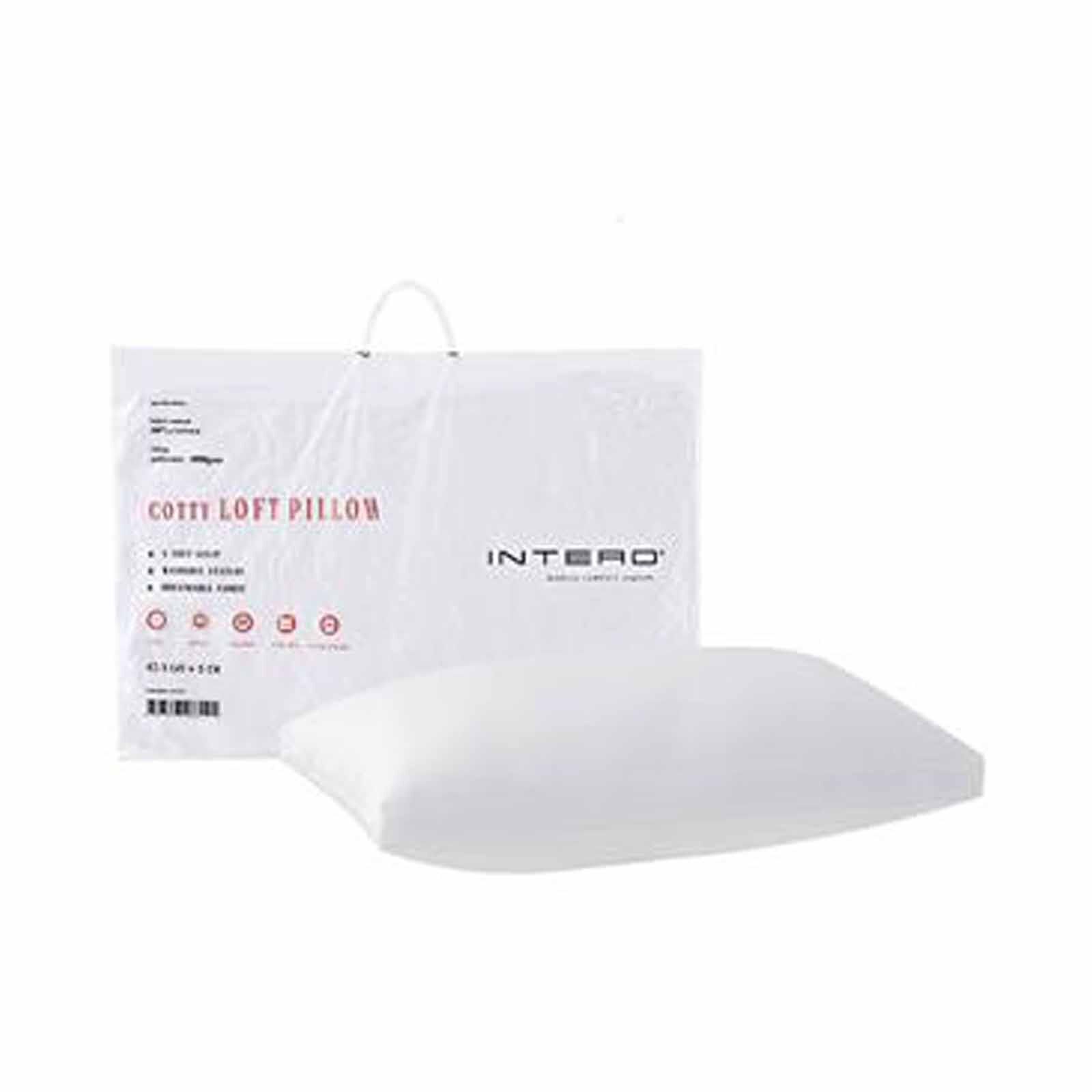 INTERO Cotty Vacuum Packed Loft Pillow - 2 For $38 ( Special Buy)