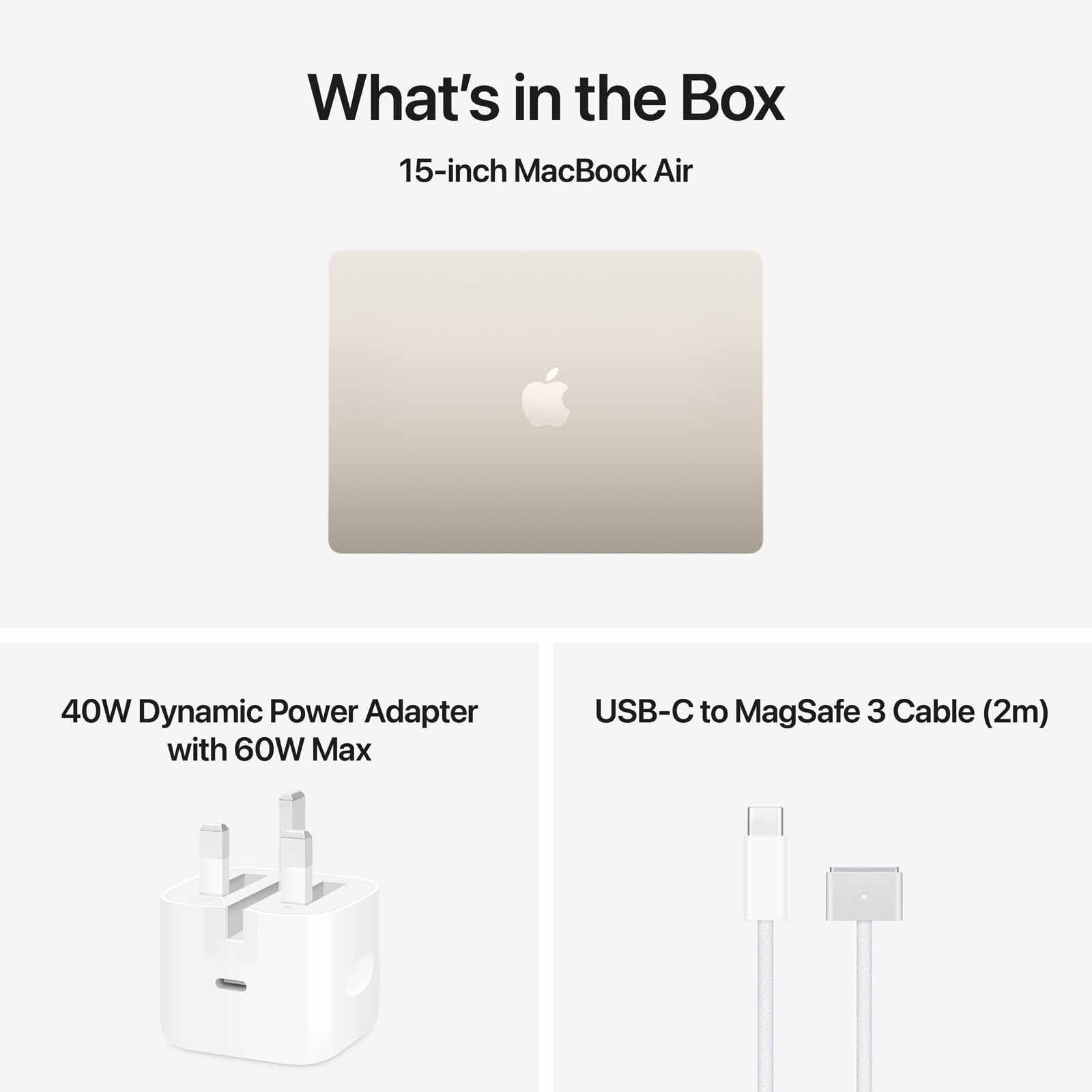 APPLE 15-inch Macbook Air: M5 Chip With 10-core Cpu And 10-core Gpu, 16gb, 1tb Ssd - Starlight MDVE4ZP/A-image 6