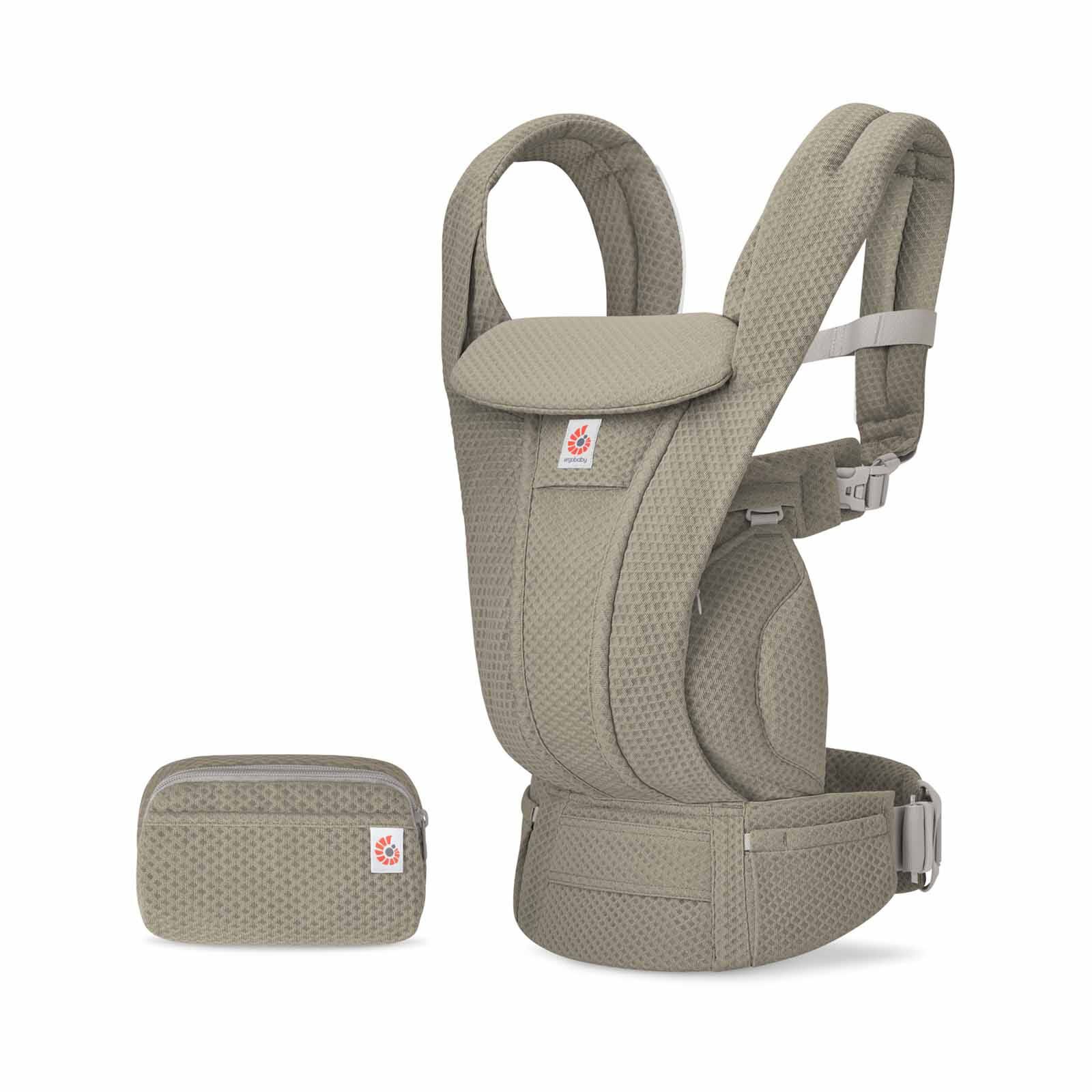 ERGOBABY Omni Deluxe All In One Mesh Baby Carrier - Soft Olive - Online Exclusive BCODMSFTOLV-image 5