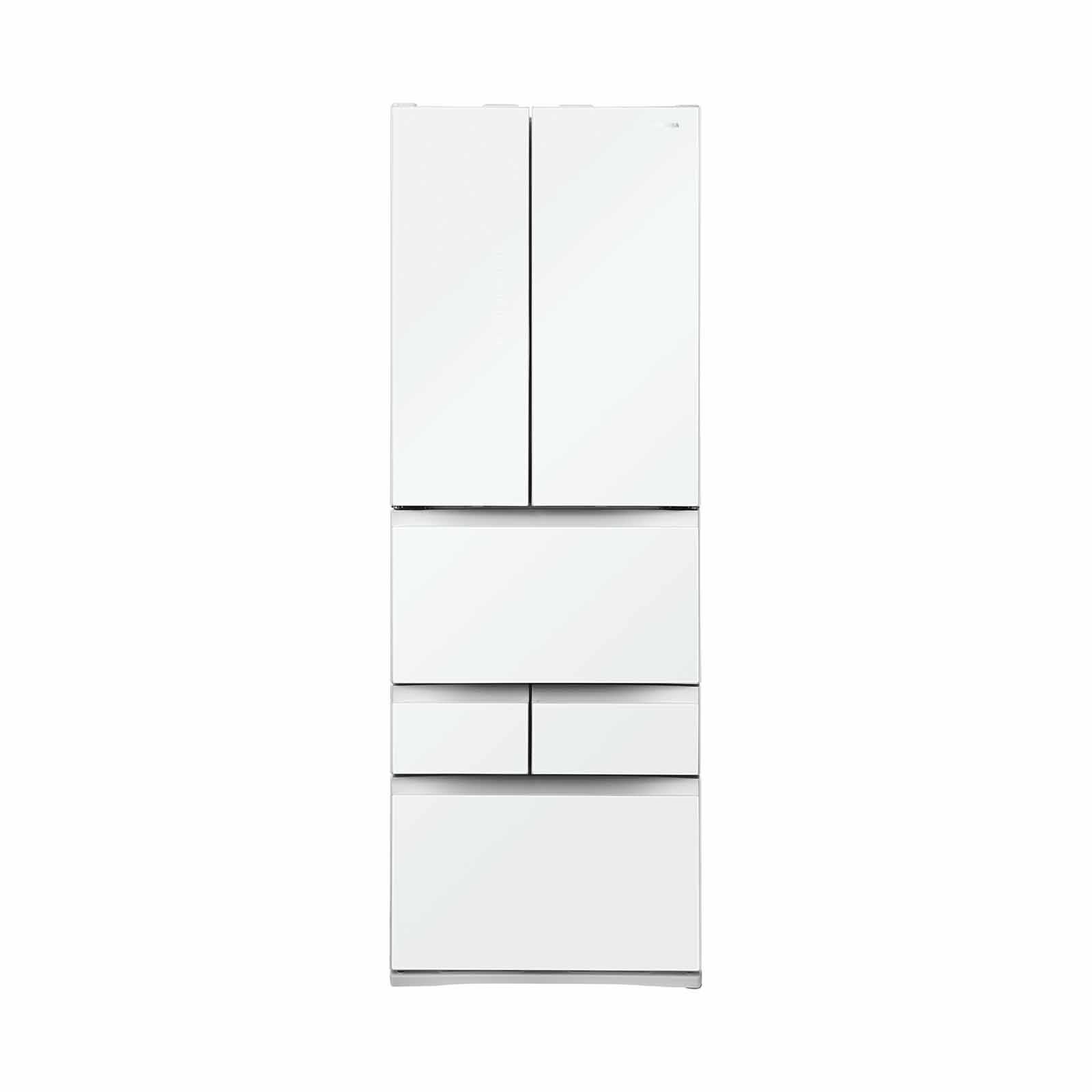 TOSHIBA Multidoor Fridge (451l) - Fuji White Glass GR-RM593WE-PGX(B3)-image 1
