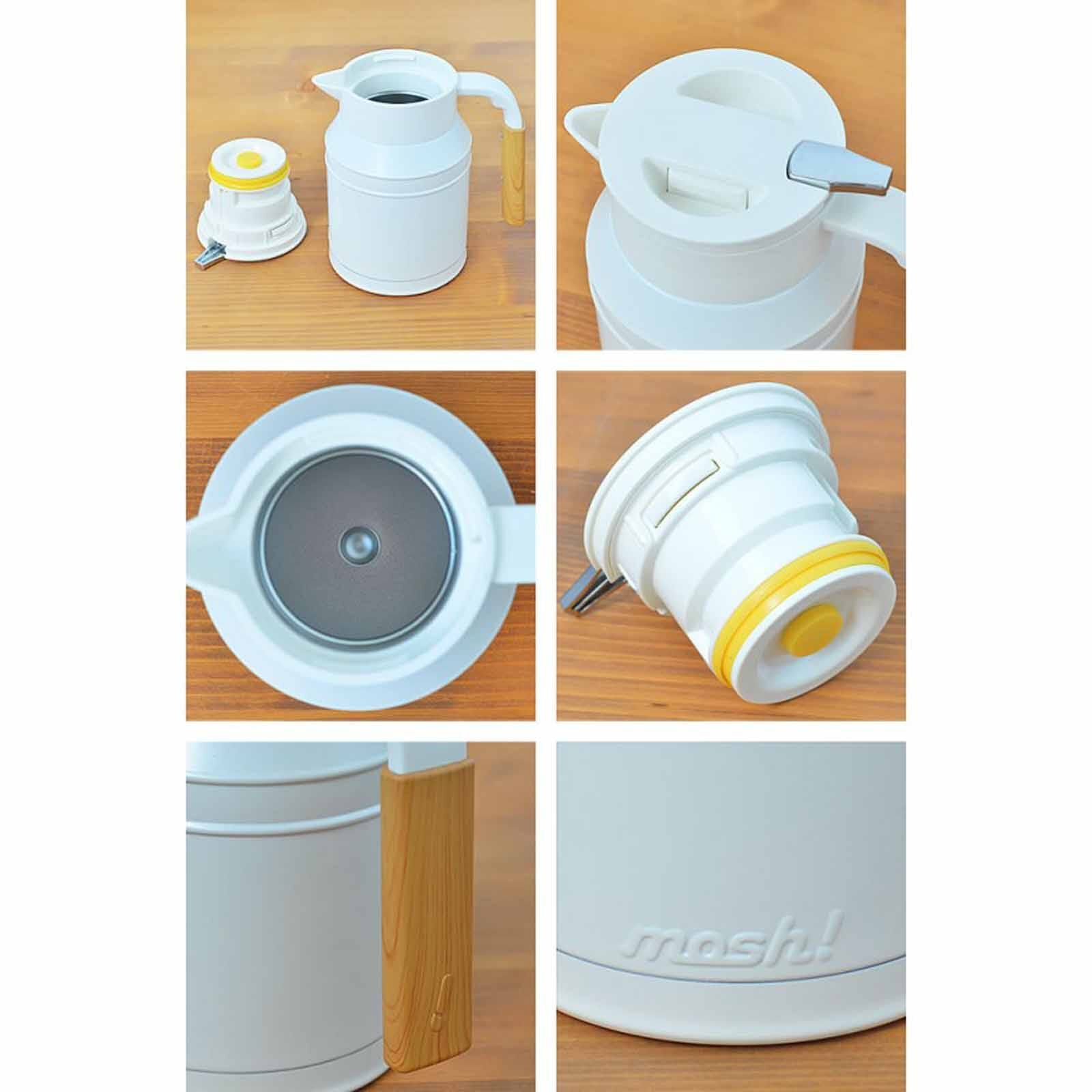 MOSH Double-wall S/steel Bottle 1000ml - Ivory DMTK1.0-IVORY-image 2