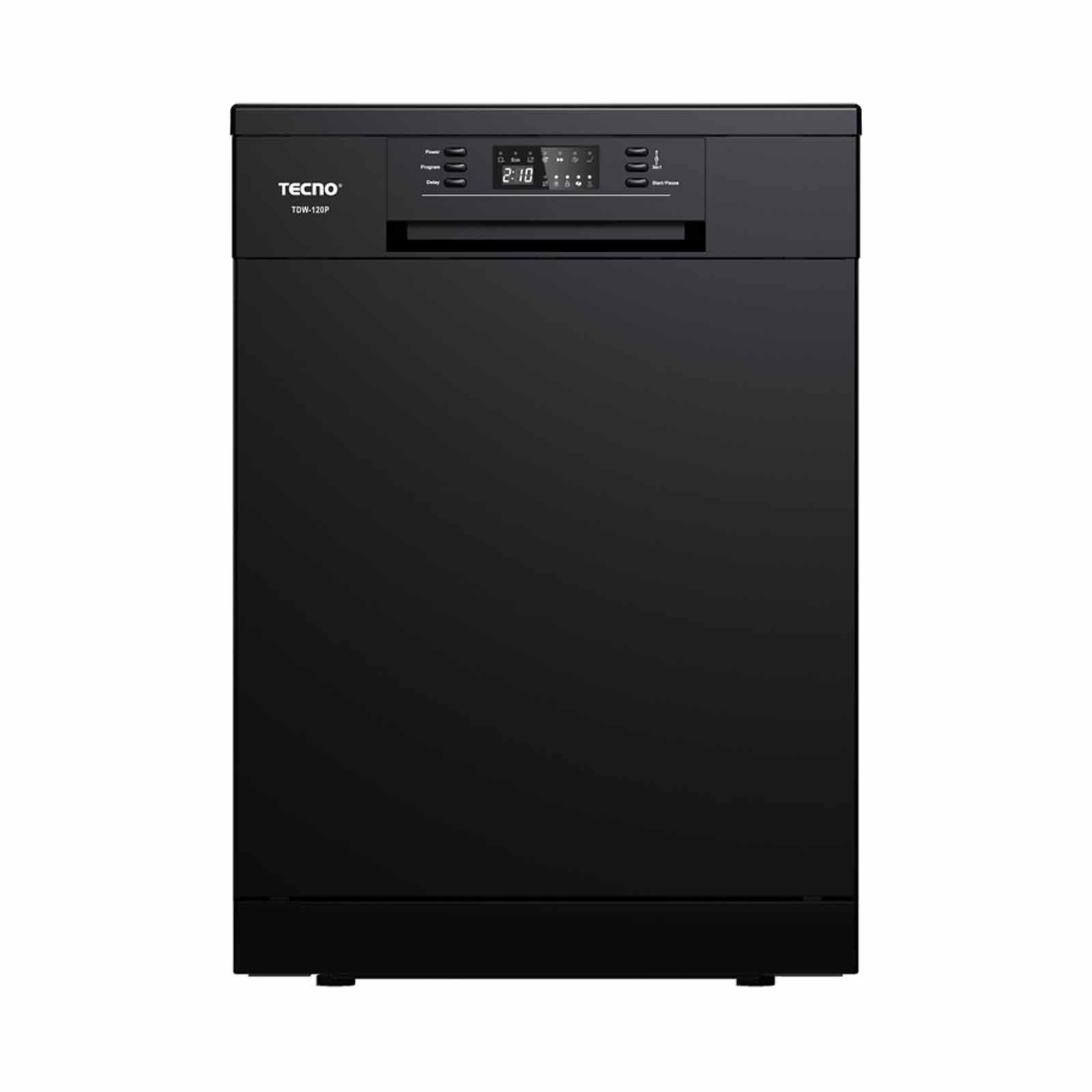 TECNO Dishwasher - Black TDW-120P - BLACK