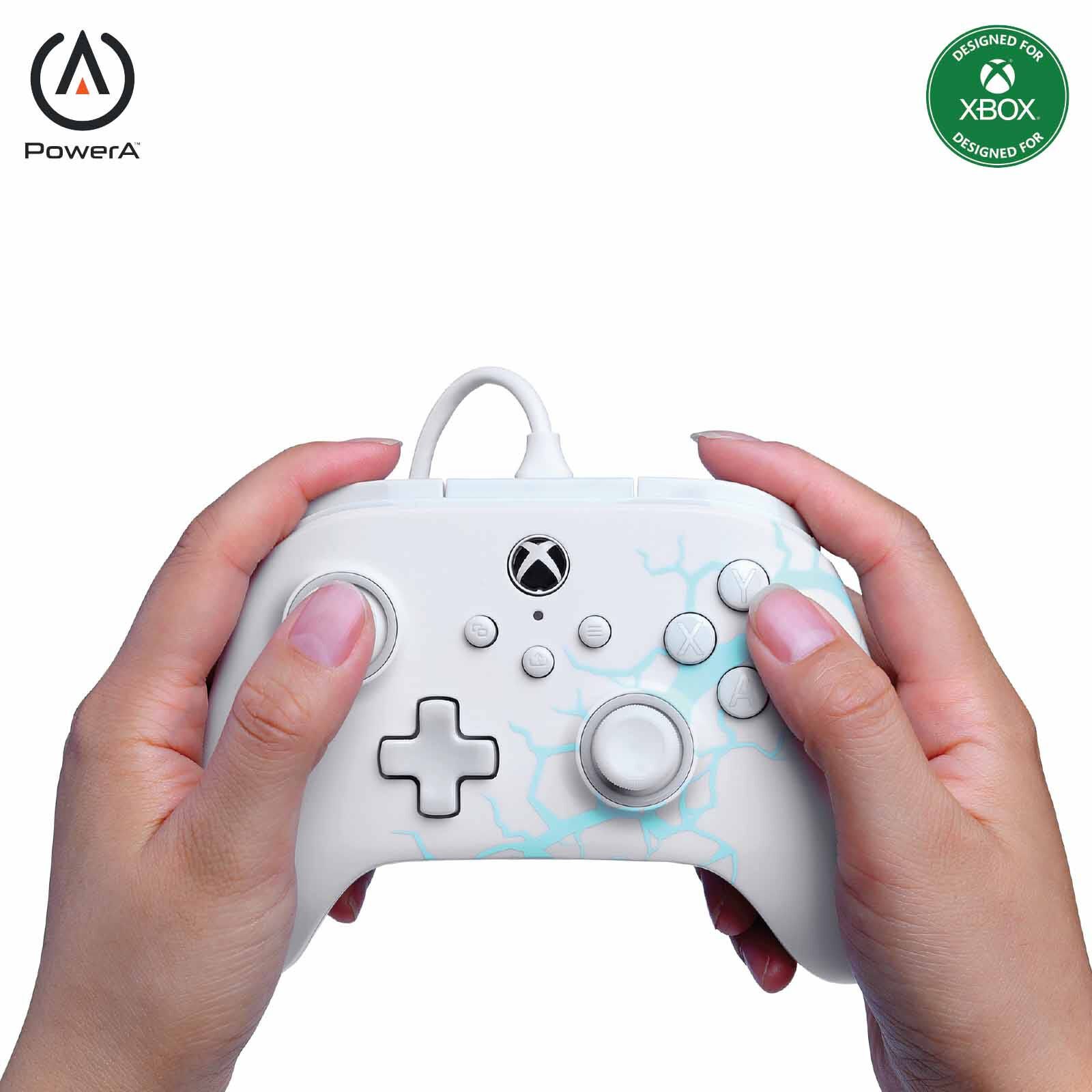 POWERA Xbx Advwired He Controller Arctic Ice XBGP0519-01-image 2