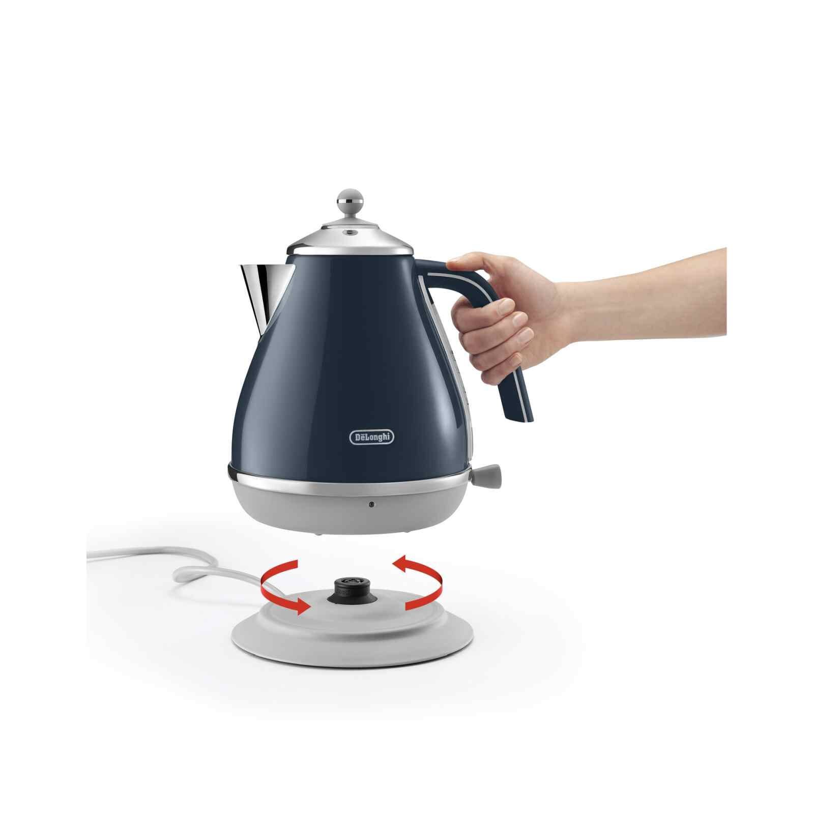 DELONGHI Kettle (1.7l) - Lisbon Azure KBOC2001.BL-image 3