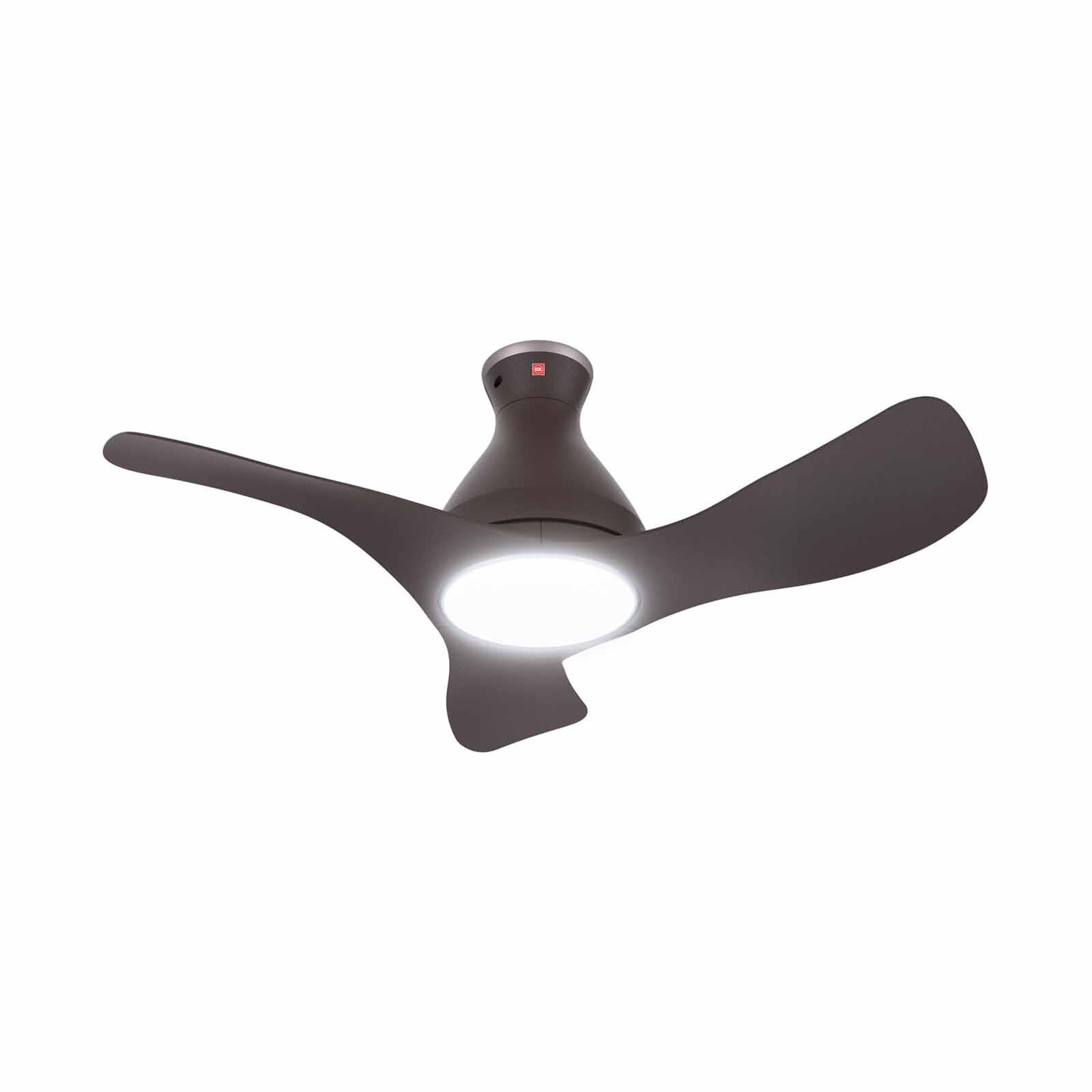 KDK 40 In Dc Ceiling Fan With Light (brown) F40GP (BR)-image 4