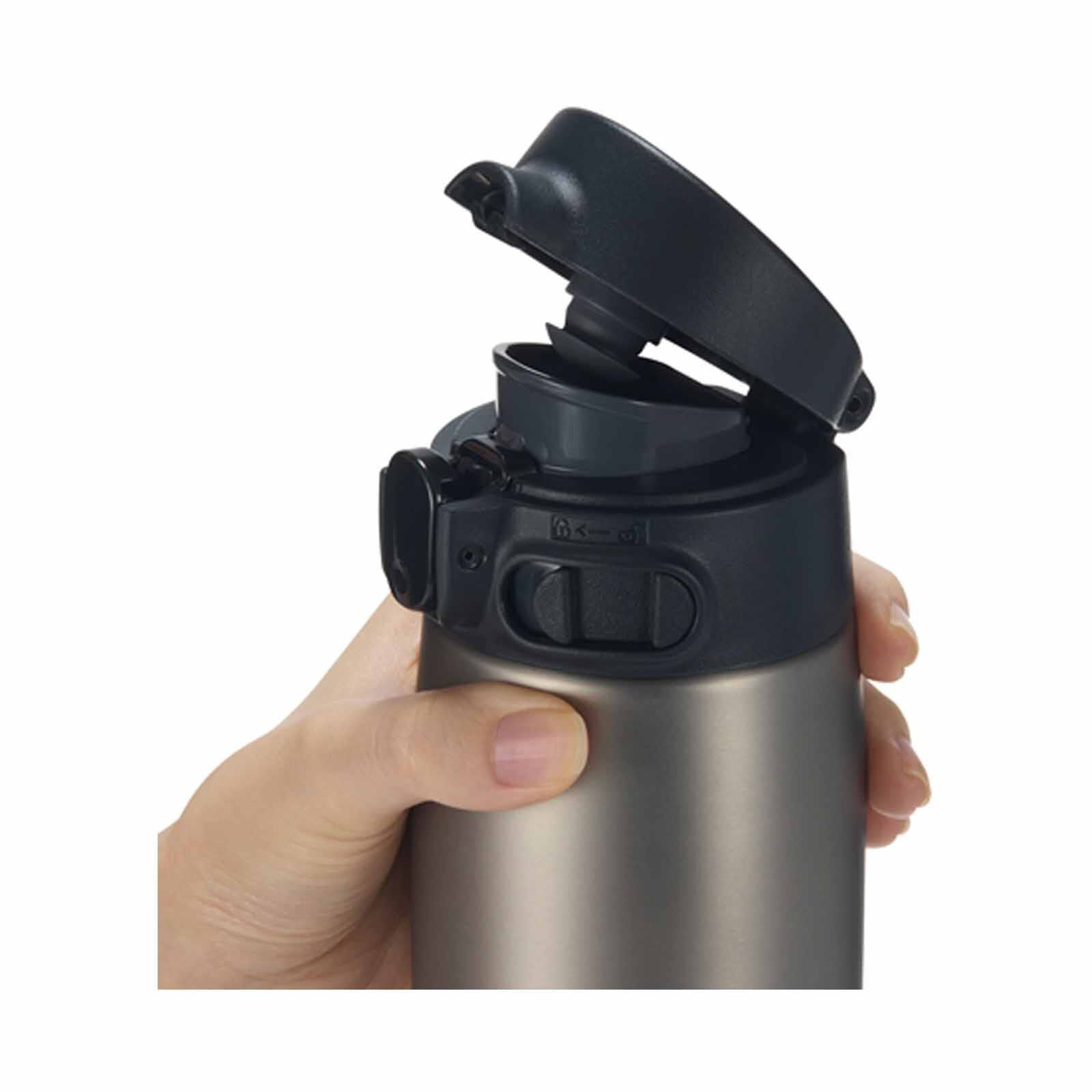 ZOJIRUSHI 0.72l One Touch Flip-open Bottle - Pale Taupe SM-VA72-TM-image 4
