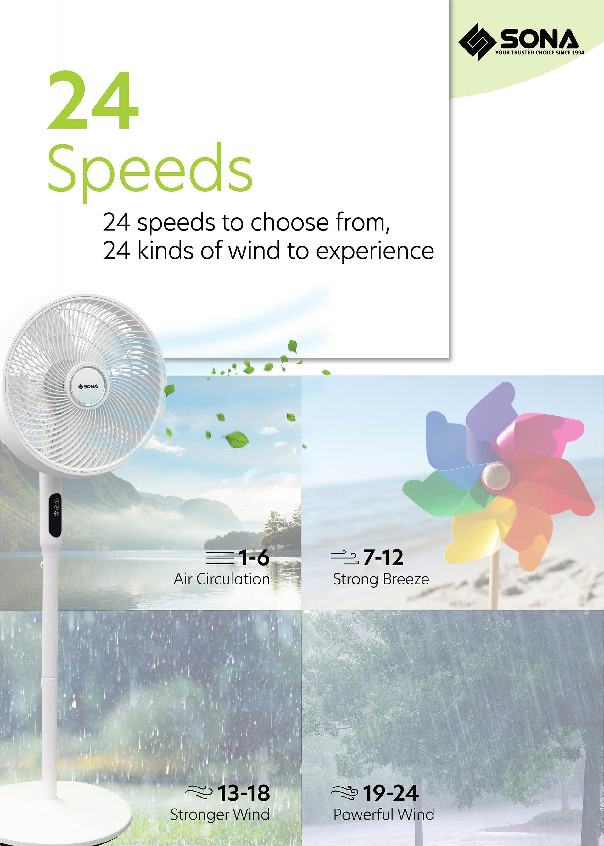 24 Speeds