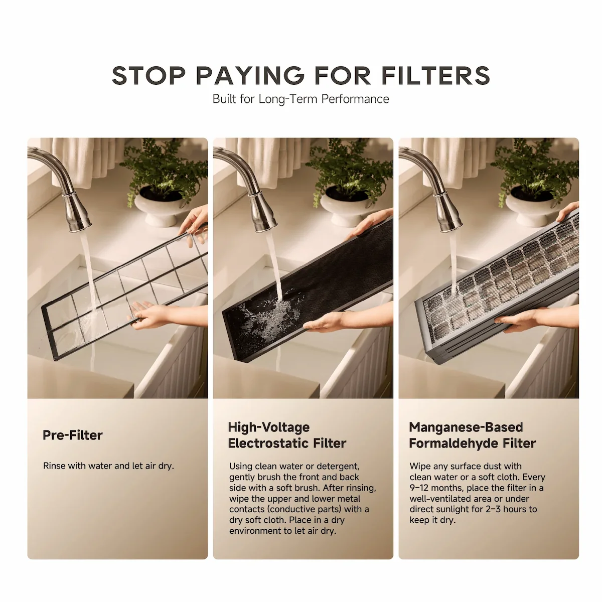 STOP PAYING FOR FILTERS