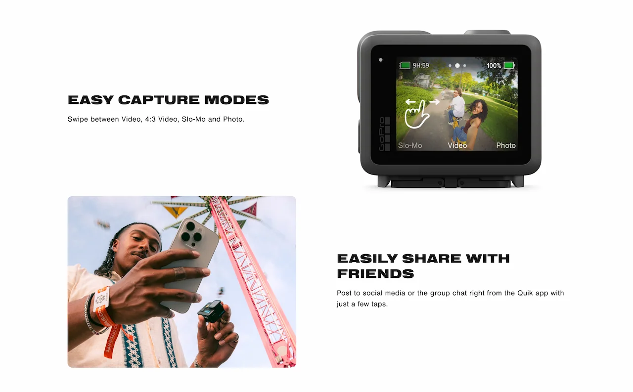 EASY CAPTURE MODES
