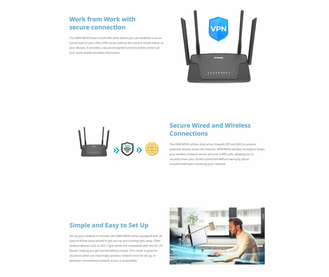 Work from Work with secure connection