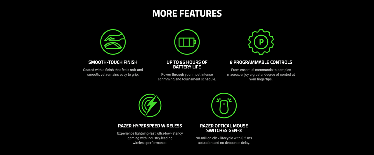 MORE FEATURES