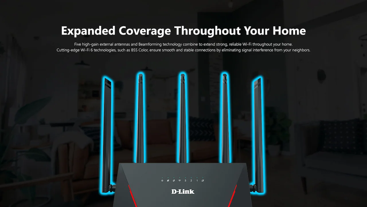 Expanded Coverage Throughout Your Home