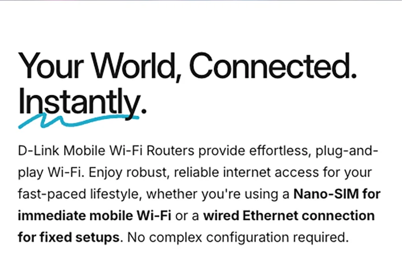 Your World, Connected. Instantly.