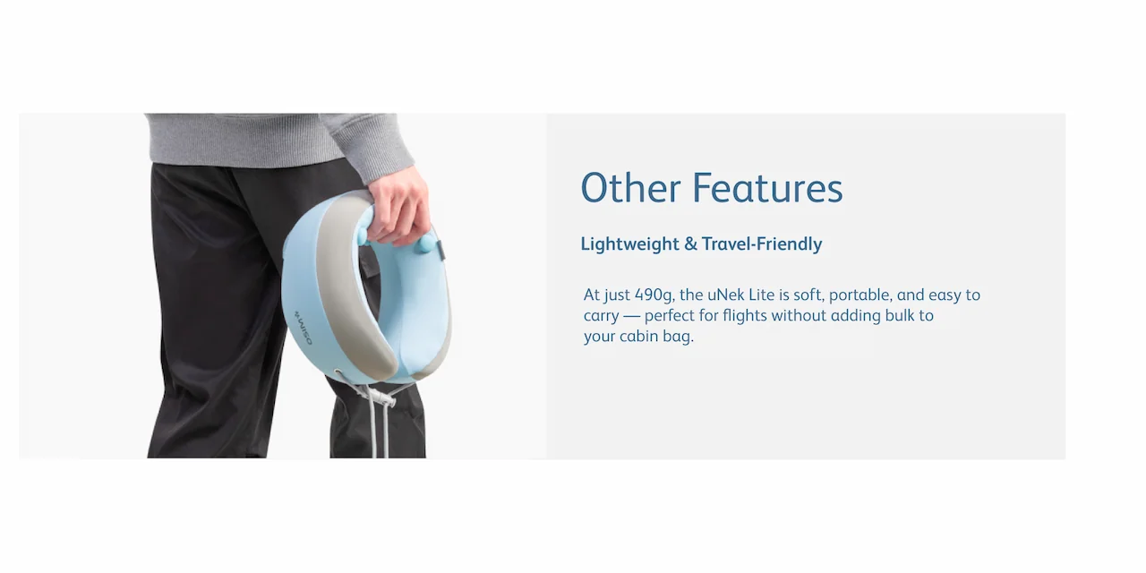 Lightweight & Travel-Friendly