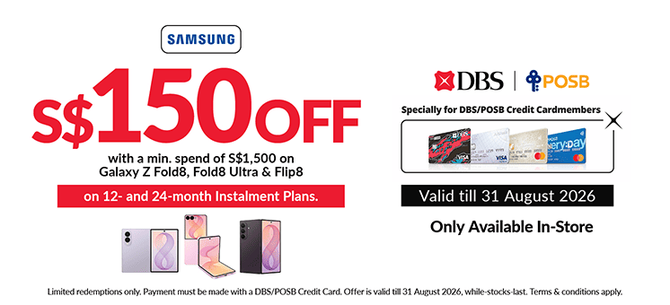 DBS Bank Promotion Mobile Banner
