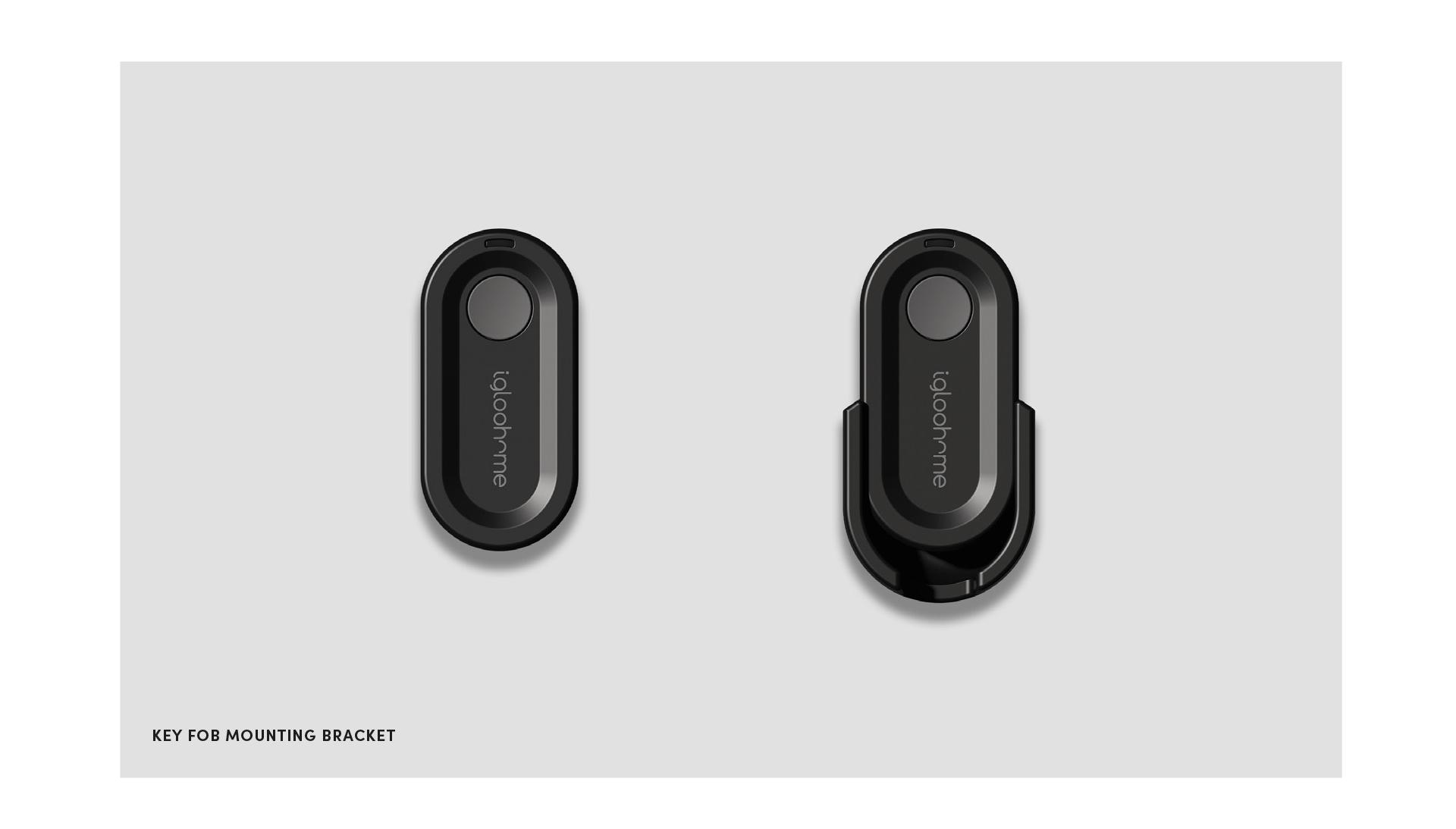 KEY FOB MOUNTING BRACKET