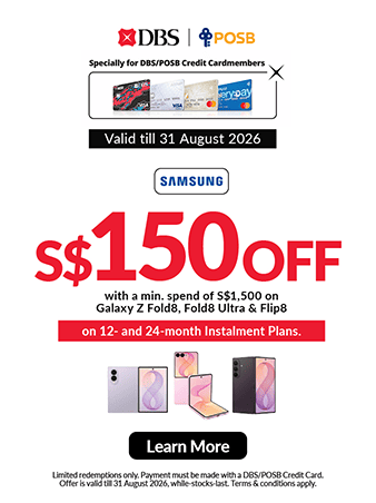 DBS Bank Promotion &ndash; Samsung Galaxy Z Fold8, Fold8 Ultra & Flip8