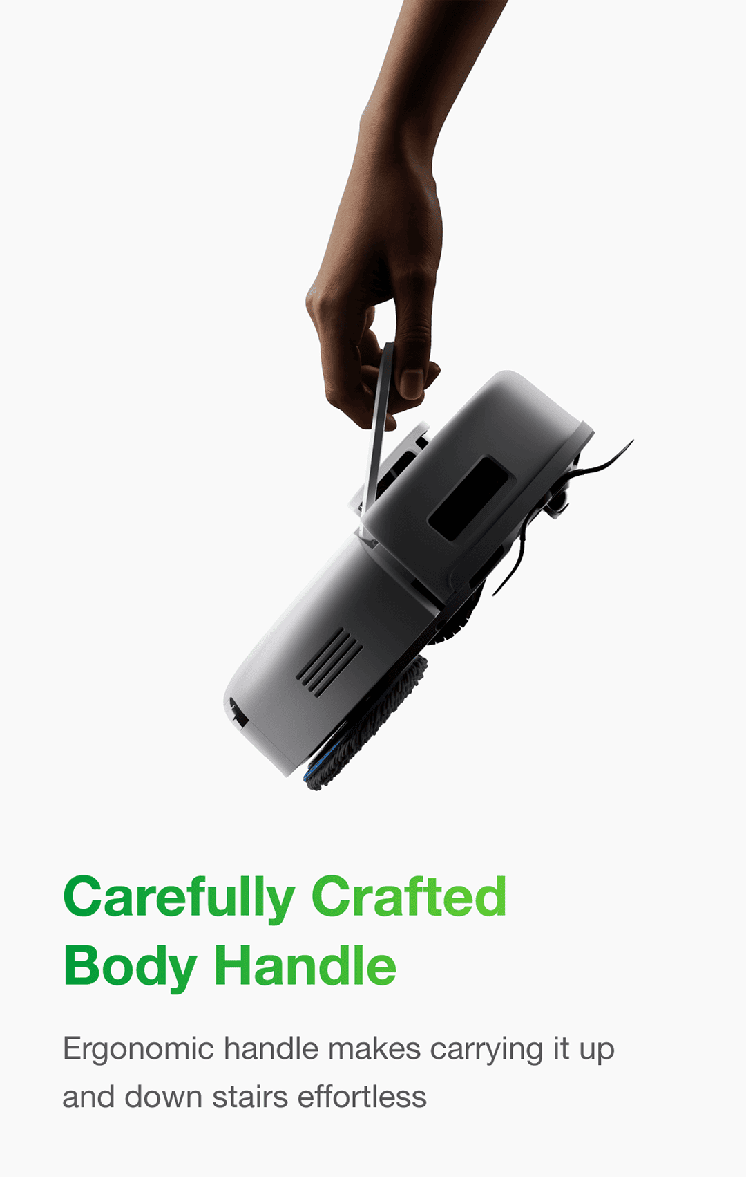 Carefully Crafted Body Handle
