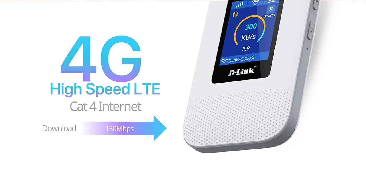4G High Speed LTE Cat 4 Internet