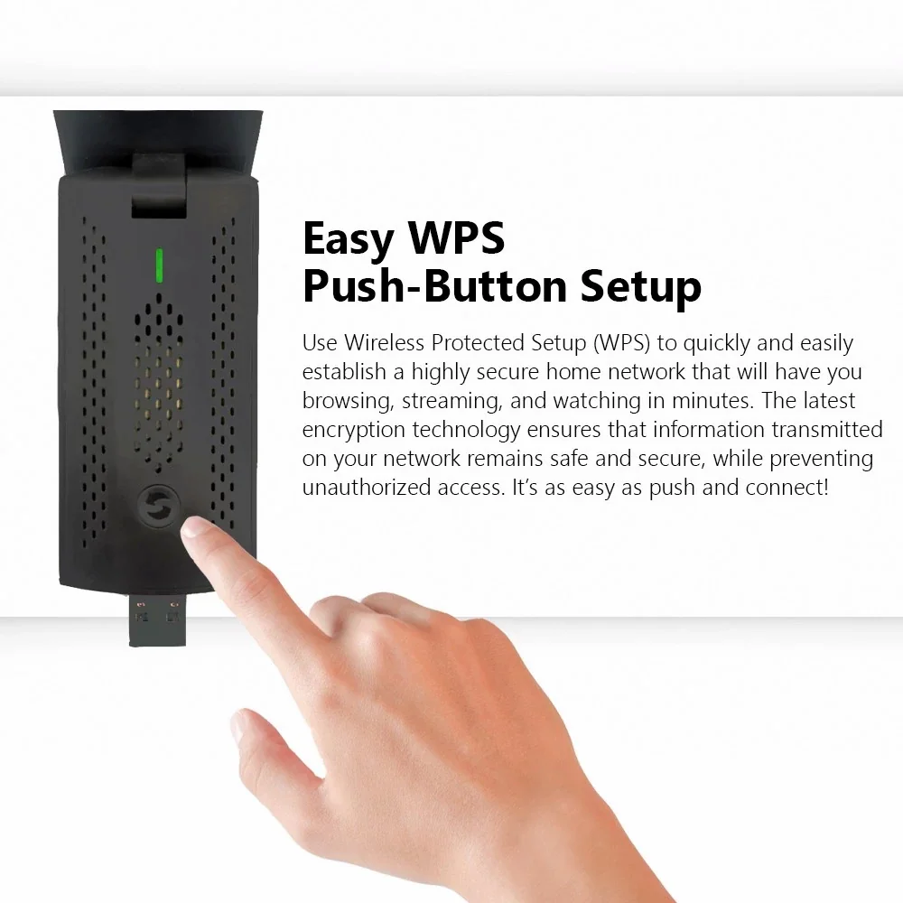 Easy WPS Push-Button Setup