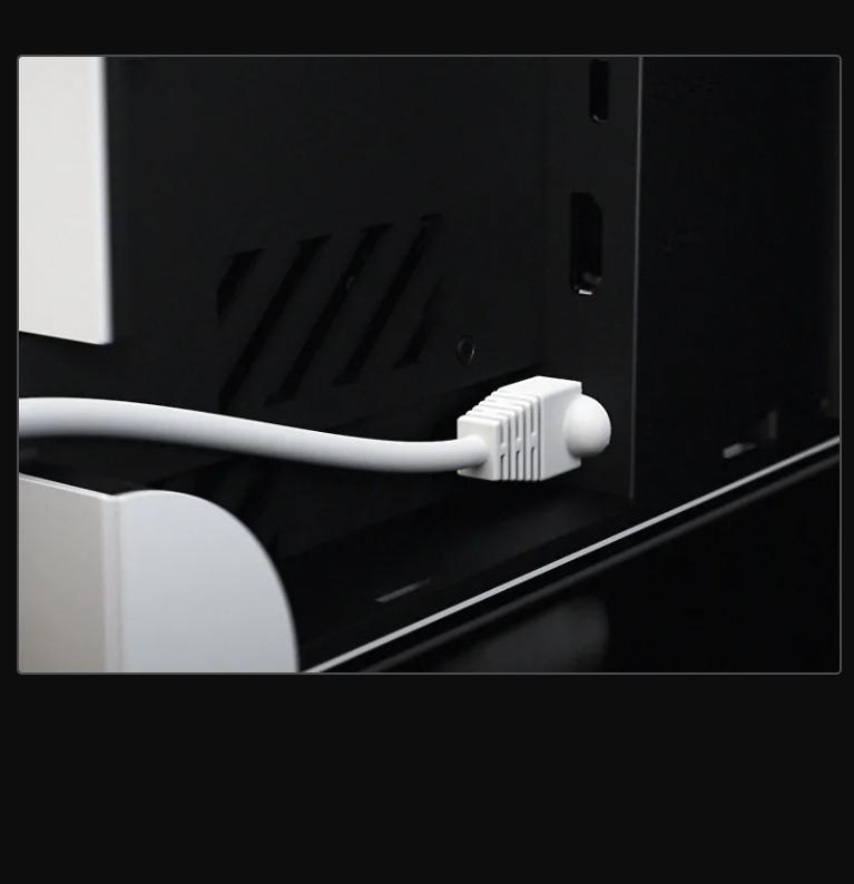 Built-in wired LAN port