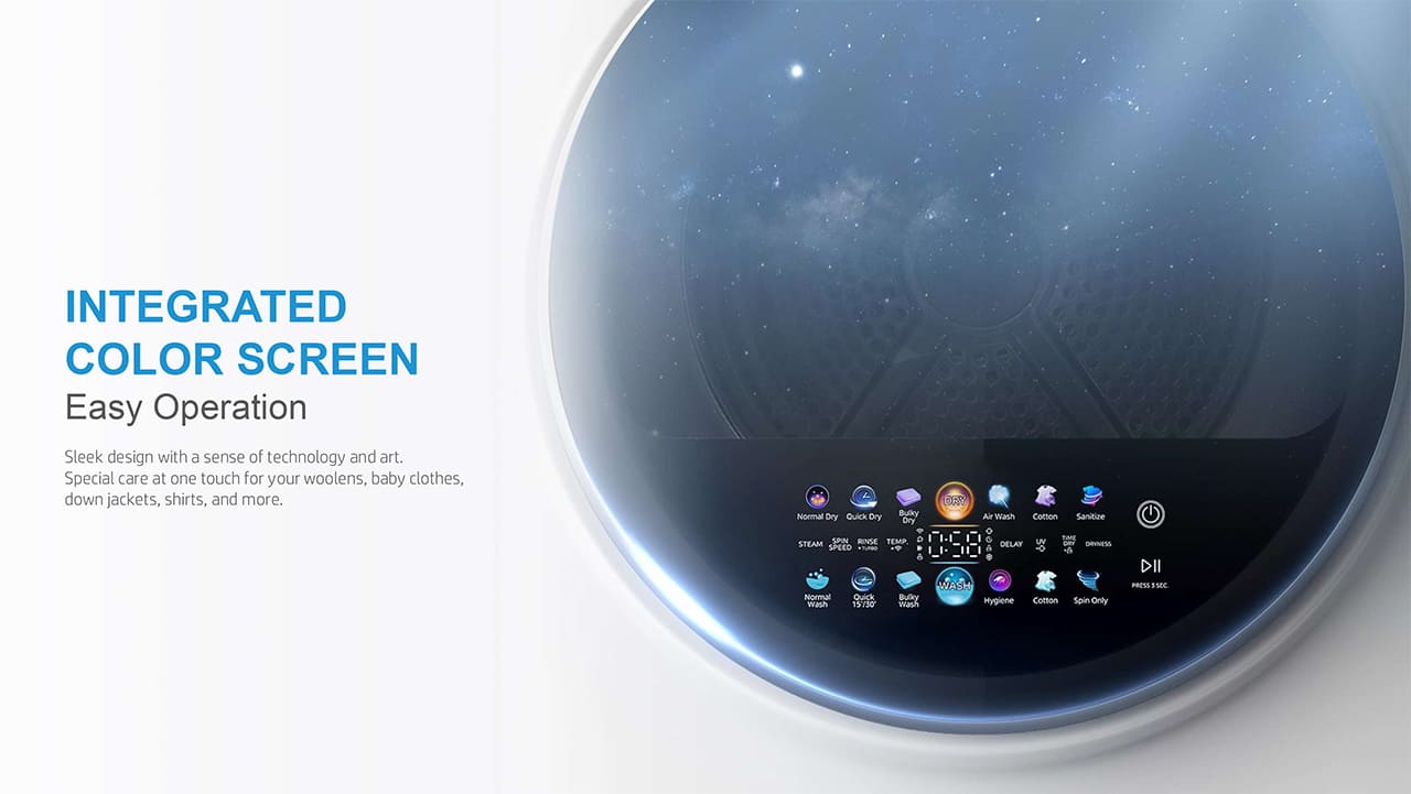 Integrated Color Screen