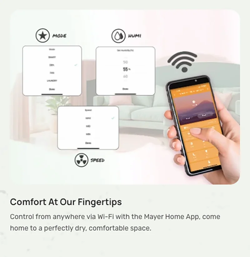 Comfort At Our Fingertips