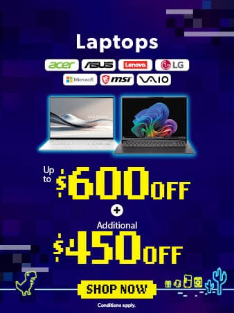 Laptops promotion