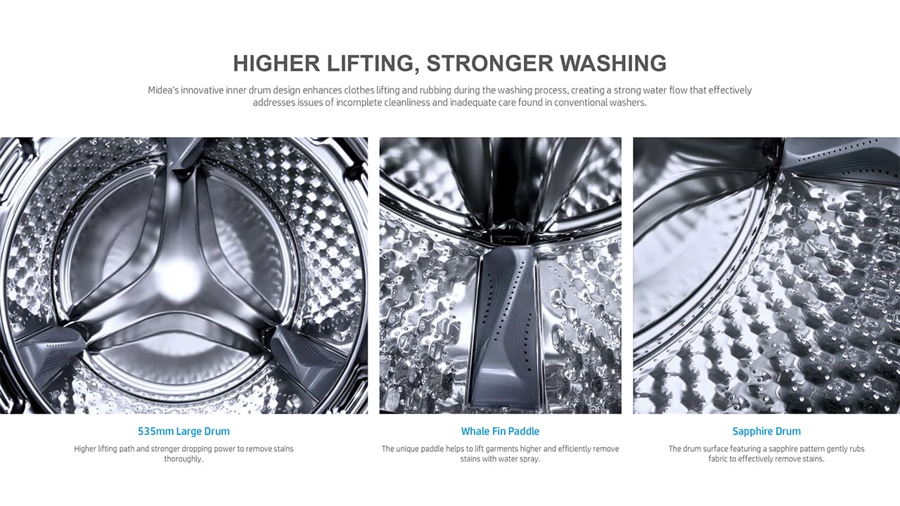 Higher Lifting, Stronger Washing