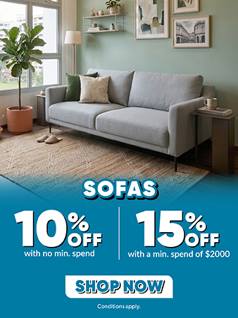 sofas up to 15% off