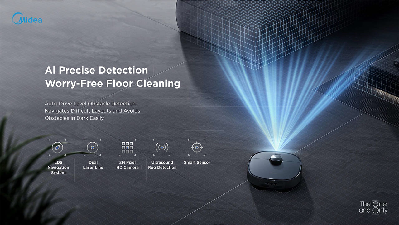 AI Precise Detection Worry-Free Floor Cleaning