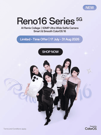Oppo Reno16 Series 5G