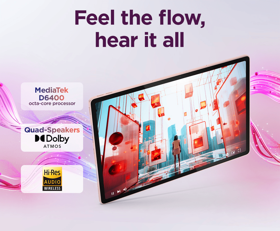 Feel the flow, hear it all