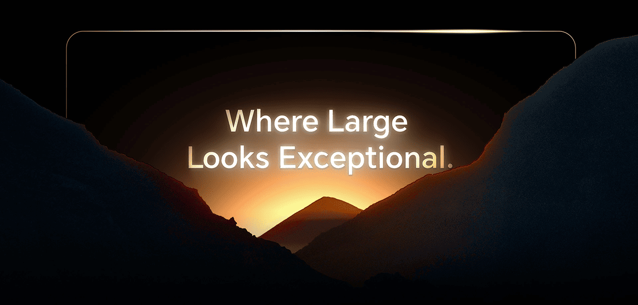 Where Large Looks Exceptional.