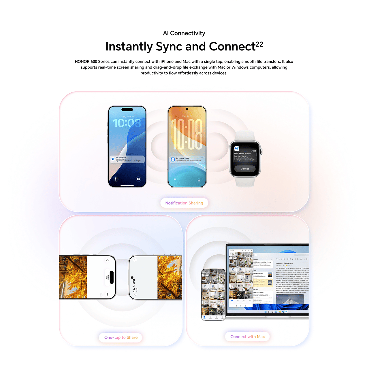 Instantly Sync and Connect