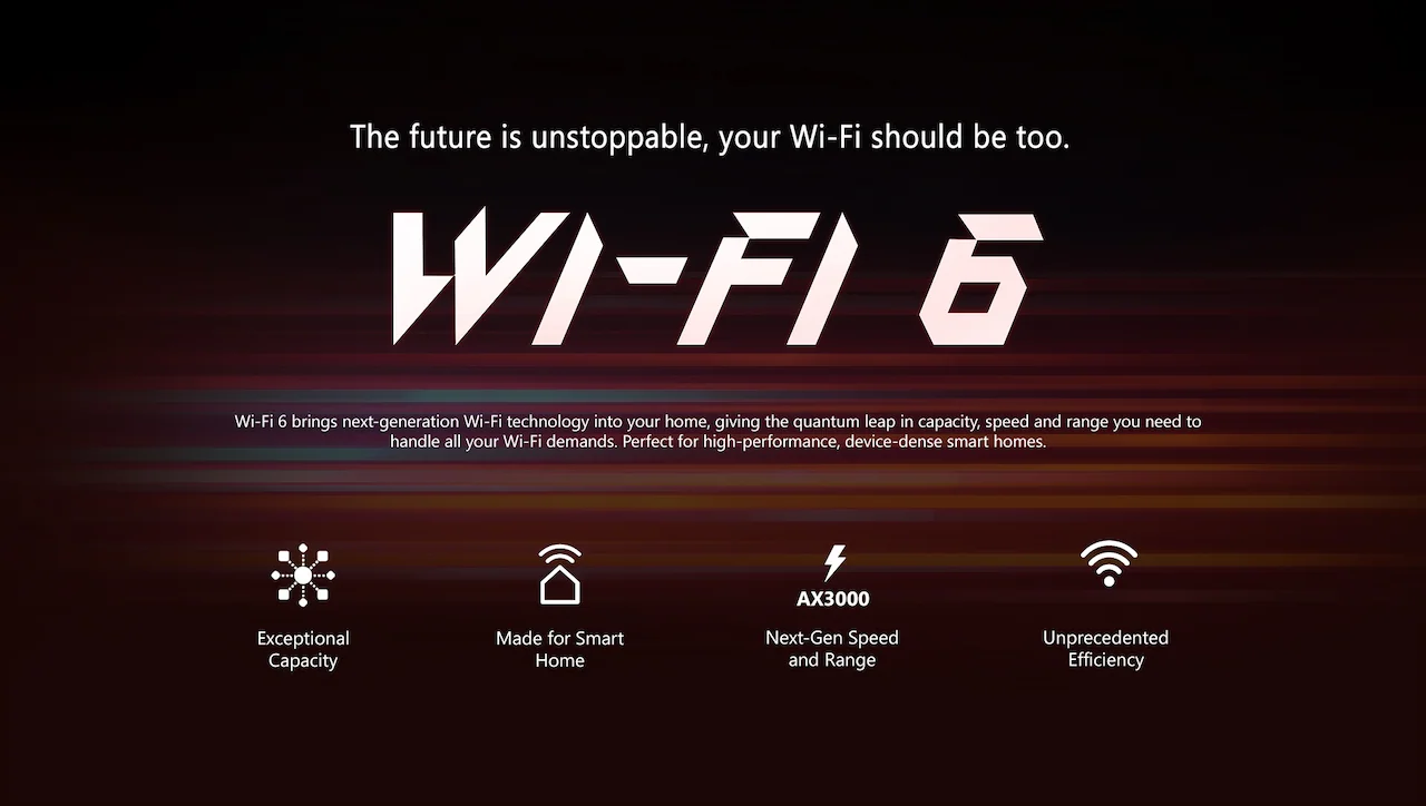 The future is unstoppable, your Wi-Fi should be too.