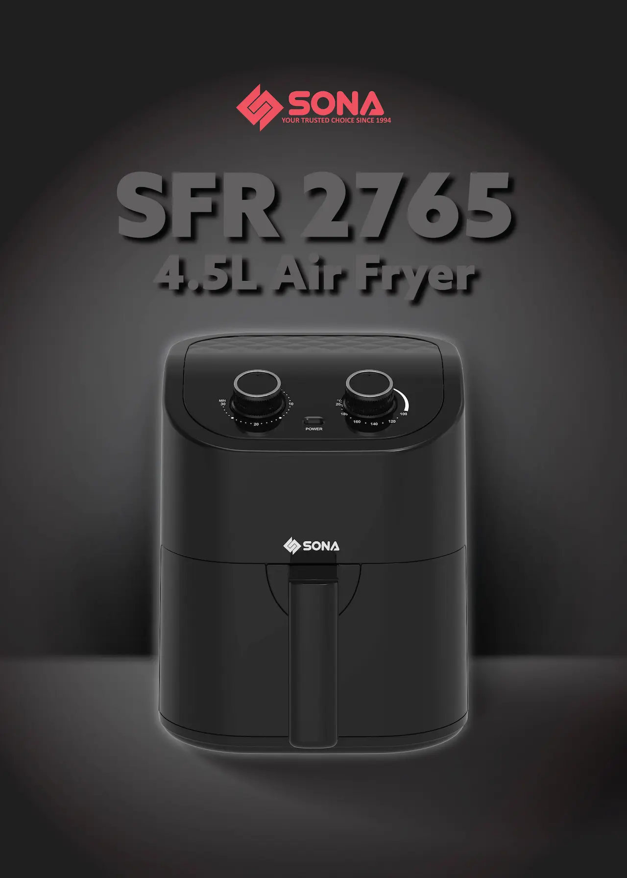 SFR 2765 4.5L Air Fryer