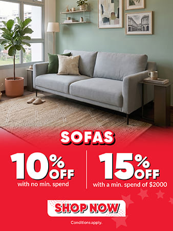sofas up to 15% off