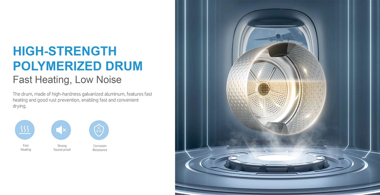 High-Strength Polymerized Drum